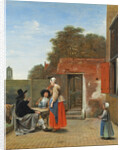 A Dutch Courtyard, c.1658-60 by Pieter de Hooch