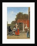A Dutch Courtyard, c.1658-60 by Pieter de Hooch