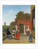 A Dutch Courtyard, c.1658-60 by Pieter de Hooch