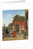 A Dutch Courtyard, c.1658-60 by Pieter de Hooch