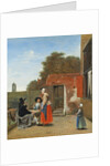 A Dutch Courtyard, c.1658-60 by Pieter de Hooch