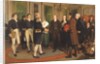 The Signing of the Treaty of Ghent, Christmas Eve, 1814, 1914 by Amedee Forestier