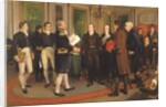 The Signing of the Treaty of Ghent, Christmas Eve, 1814, 1914 by Amedee Forestier