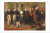The Signing of the Treaty of Ghent, Christmas Eve, 1814, 1914 by Amedee Forestier