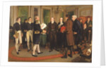 The Signing of the Treaty of Ghent, Christmas Eve, 1814, 1914 by Amedee Forestier