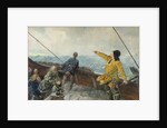 Leiv Eirikson discovering America, 1893 by Christian Krohg