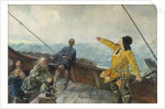 Leiv Eirikson discovering America, 1893 by Christian Krohg