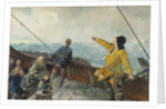 Leiv Eirikson discovering America, 1893 by Christian Krohg