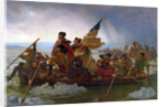 Washington Crossing the Delaware River, 25th December 1776 by Emanuel Gottlieb Leutze