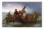 Washington Crossing the Delaware River, 25th December 1776 by Emanuel Gottlieb Leutze