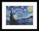 The Starry Night, June 1889 by Vincent van Gogh