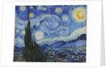 The Starry Night, June 1889 by Vincent van Gogh