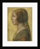 La Bella Principessa, 1495 by Leonardo da (attr.to) Vinci