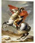Napoleon Crossing the Alps on 20th May 1800 by Jacques Louis David