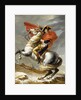 Napoleon Crossing the Alps on 20th May 1800 by Jacques Louis David