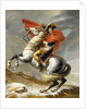 Napoleon Crossing the Alps on 20th May 1800 by Jacques Louis David