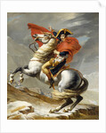 Napoleon Crossing the Alps on 20th May 1800 by Jacques Louis David