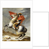 Napoleon Crossing the Alps on 20th May 1800 by Jacques Louis David