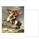 Napoleon Crossing the Alps on 20th May 1800 by Jacques Louis David
