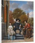 The Burgher of Delft and his Daughter, 1655 by Jan Havicksz. Steen