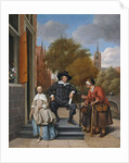 The Burgher of Delft and his Daughter, 1655 by Jan Havicksz. Steen