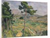 Landscape with viaduct: Montagne Sainte-Victoire, c.1885-87 by Paul Cezanne