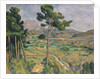 Landscape with viaduct: Montagne Sainte-Victoire, c.1885-87 by Paul Cezanne