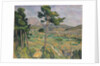 Landscape with viaduct: Montagne Sainte-Victoire, c.1885-87 by Paul Cezanne