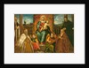 Doge Alvise Mocenigo and Family before the Madonna and Child, c.1573 by Jacopo Robusti Tintoretto