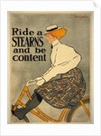 Ride a Stearns and be content, 1896 by Edward Penfield