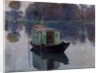 The Studio Boat, 1874 by Claude Monet