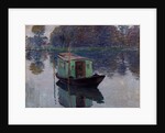 The Studio Boat, 1874 by Claude Monet