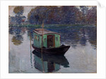 The Studio Boat, 1874 by Claude Monet