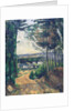 Road leading to the lake, 1880 by Paul Cezanne