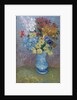 Flowers in a Blue Vase, c.1887 by Vincent van Gogh