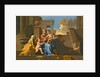 The Holy Family on the Steps, 1648 by Nicolas Poussin