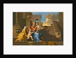 The Holy Family on the Steps, 1648 by Nicolas Poussin