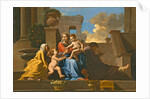 The Holy Family on the Steps, 1648 by Nicolas Poussin