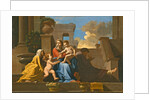 The Holy Family on the Steps, 1648 by Nicolas Poussin