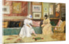 A Friendly Call, 1895 by William Merritt Chase