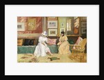 A Friendly Call, 1895 by William Merritt Chase