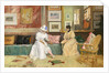 A Friendly Call, 1895 by William Merritt Chase