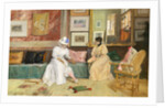 A Friendly Call, 1895 by William Merritt Chase