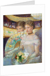 The Loge, 1882 by Mary Stevenson Cassatt