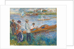 Oarsmen at Chatou, 1879 by Pierre Auguste Renoir