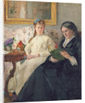 Portrait of the Artist's Mother and Sister, 1869-70 by Berthe Morisot