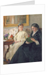 Portrait of the Artist's Mother and Sister, 1869-70 by Berthe Morisot