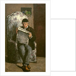 The Artist's Father, Reading 'L'Événement', 1866 by Paul Cezanne