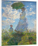 Woman with a Parasol - Madame Monet and Her Son, 1875 by Claude Monet