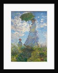 Woman with a Parasol - Madame Monet and Her Son, 1875 by Claude Monet